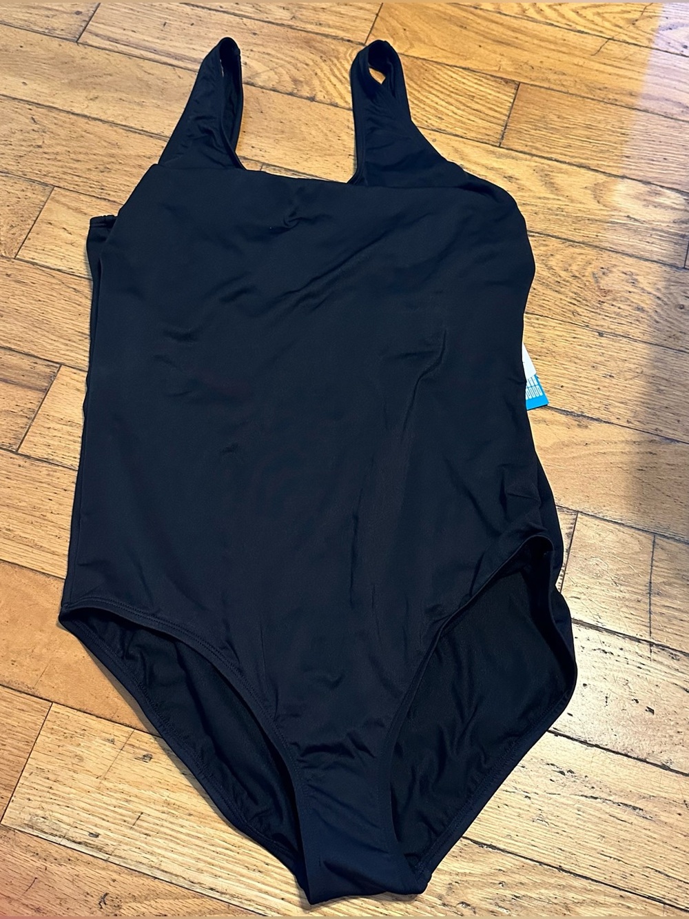Classic Black One-Piece Swimsuit